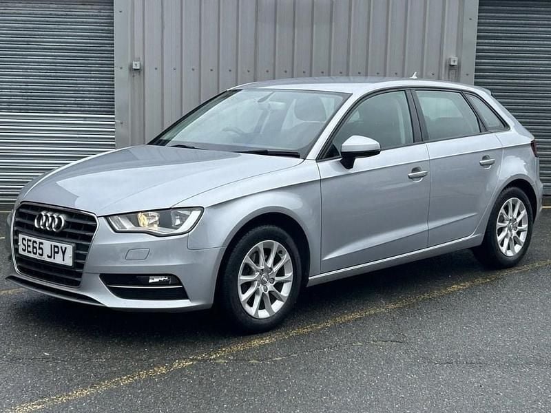 Silver Used 2015 Audi A3 Sportback Design Hatchback | £7,700 (Good price) - Image 1/4