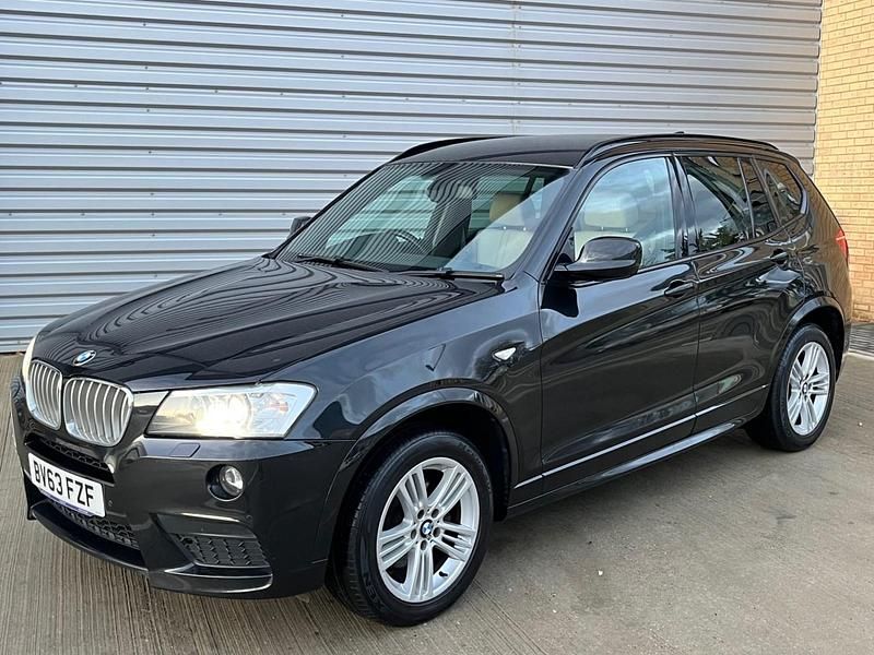 Black Used 2013 BMW X3 M Sport SUV | £6,995 (Good price) - Image 1/4