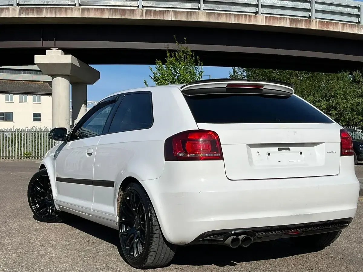 Used Audi A3 S-Line 2011 White Hatchback