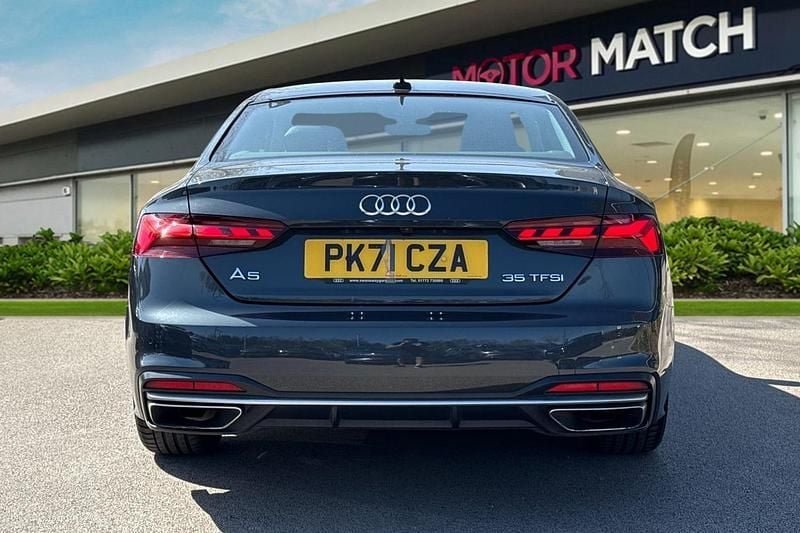 Used Audi A5 Sport 245 HP (180 kW) 2021 Grey Coupe