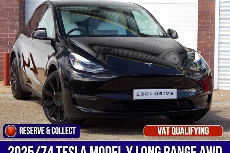 Used 2025 Tesla Model Y Long Range SUV | £40,750 - Image 1/1
