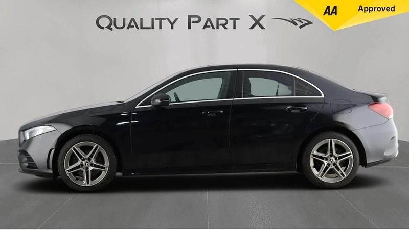 Used Mercedes A250 AMG line 2021 Black Sedan
