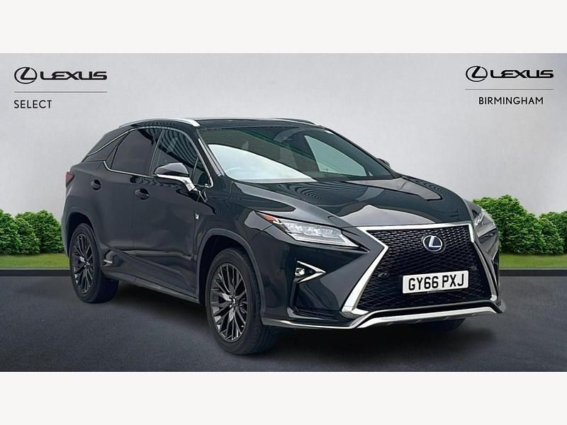 Black Used 2016 Lexus RX450h Sport Line SUV | £19,099 (Fair price) - Image 1/3