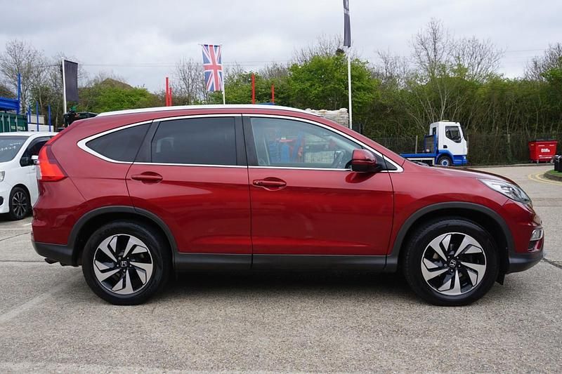 Begagnad Honda CR-V EX 2017 Röd SUV