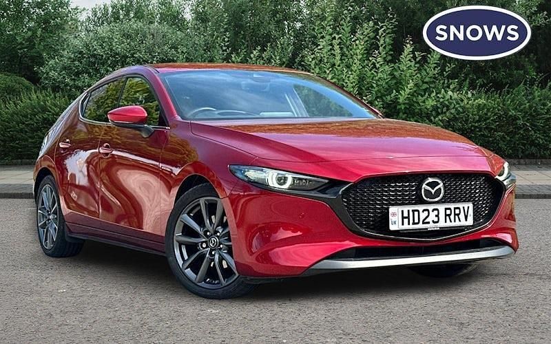 Usado Mazda 3 Inclusive 122 HP (89 kW) 2022 Vermelho Citadino