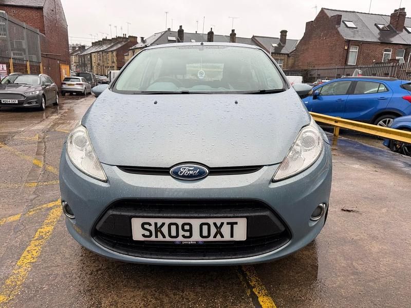 Used Ford Fiesta Zetec 2009 Blue Hatchback