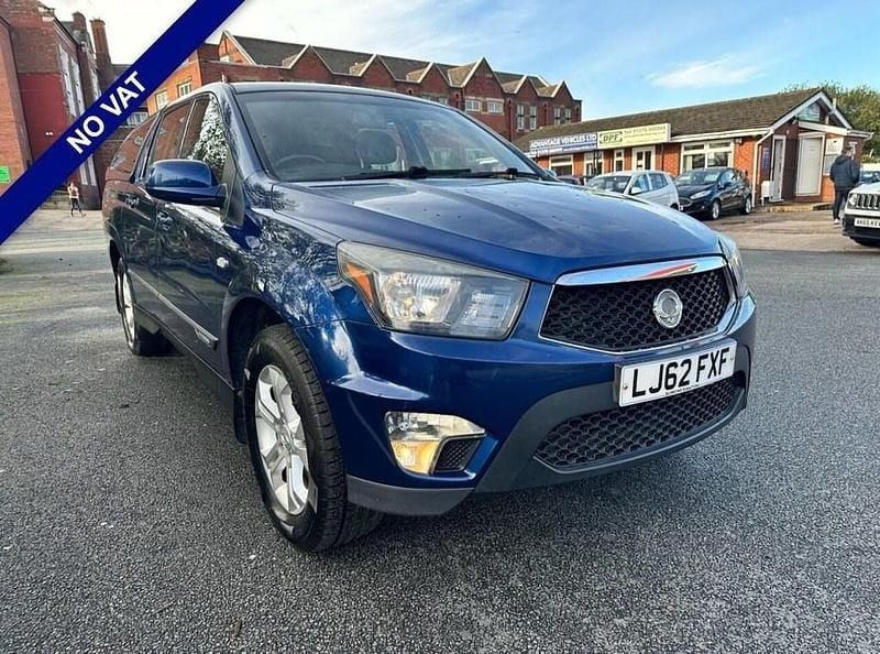 Blue Used 2012 Ssangyong (KGM) Korando Pickup | £5,995 (A bit pricey) - Image 1/3