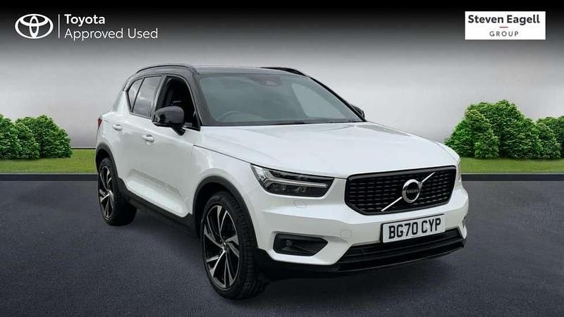 White Used 2020 Volvo XC40 R-Design Pro SUV | £25,845 (Fair price) - Image 1/4