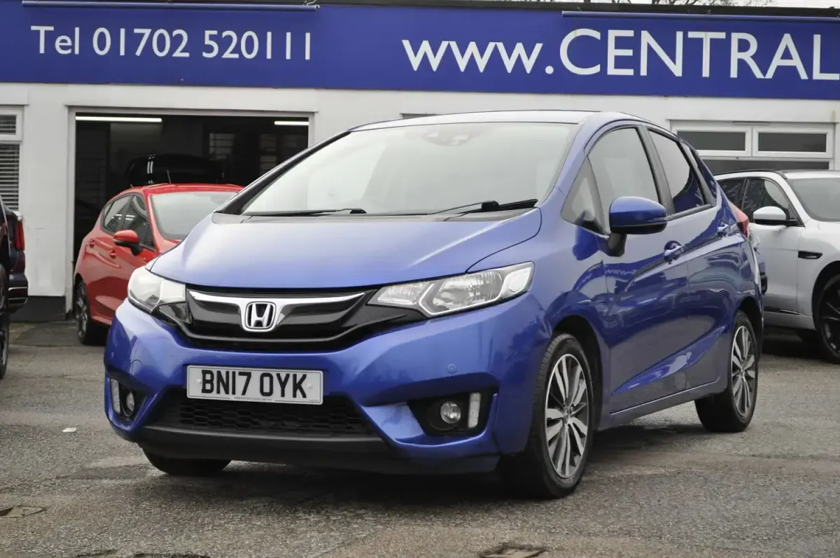 Used Honda Jazz EX 102 HP (75 kW) 2017 Blue Hatchback