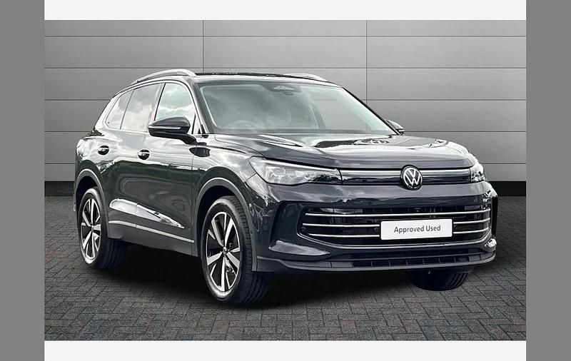 Grey Used 2025 VW Tiguan Elegance SUV | £34,495 (Expensive) - Image 1/3