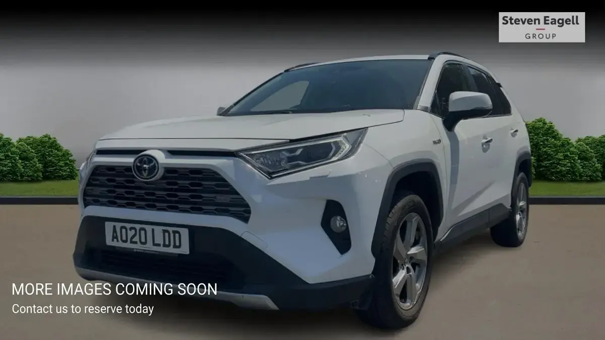 Used Toyota RAV4 218 HP (160 kW) 2020 White SUV