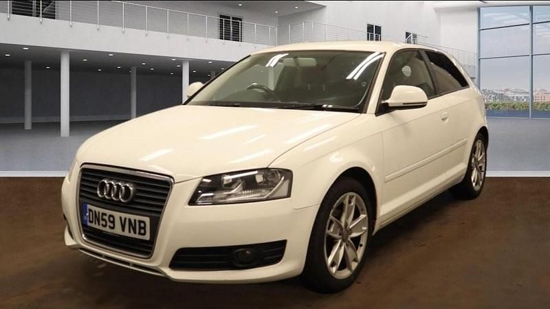 White Used 2009 Audi A3 Sport Hatchback | £2,250 (Good price) - Image 1/1