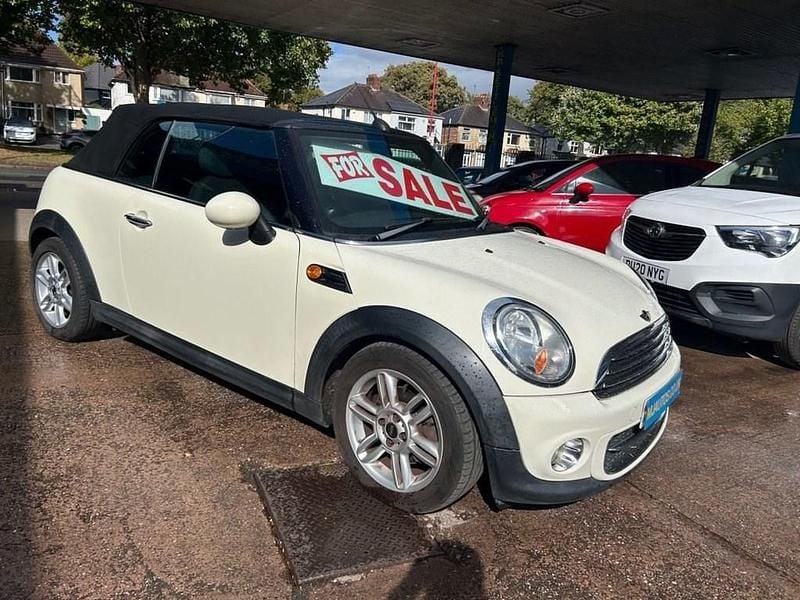 White Used 2011 Mini Cooper D Cabriolet Cabriolet | £3,795 (Good price) - Image 1/4