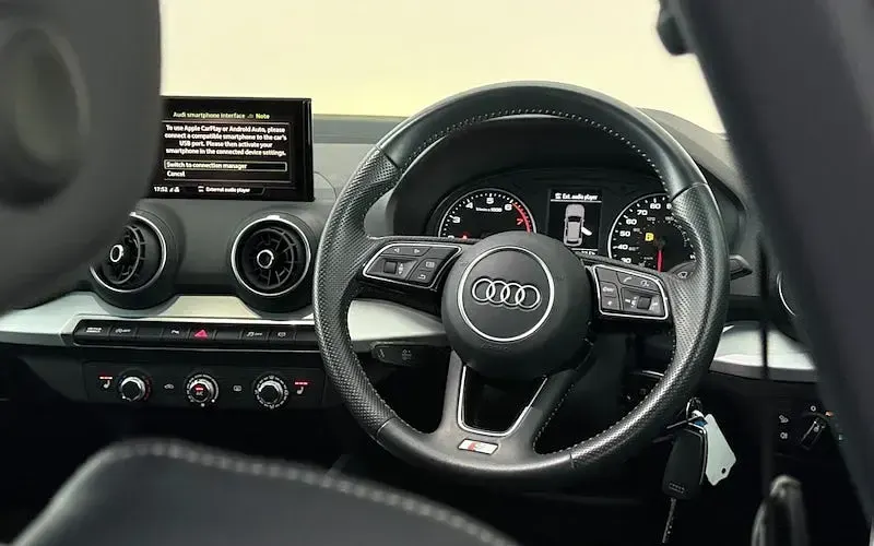 Used Audi Q2 S-Line 150 HP (110 kW) 2018 Grey SUV