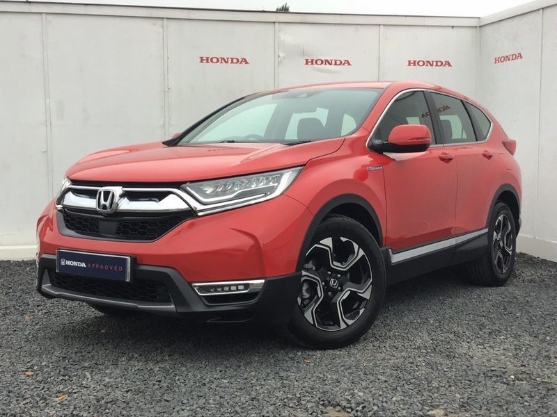 Used Honda CR-V Hybrid 184 HP (135 kW) 2019 Red SUV