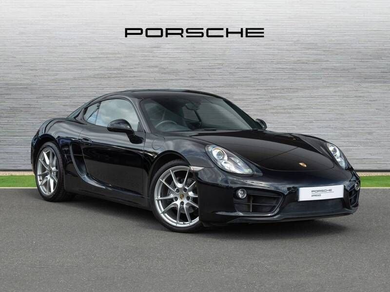 Jet black metallic Used 2015 Porsche Cayman Coupe | £35,000 - Image 1/4
