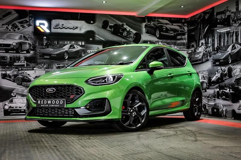 Used Ford Fiesta ST 200 HP (147 kW) 2023 Green Hatchback