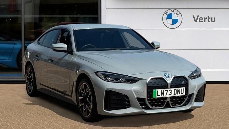 Grey Used 2023 BMW i4 M Sport Sedan | £31,782 (Good price) - Image 1/4
