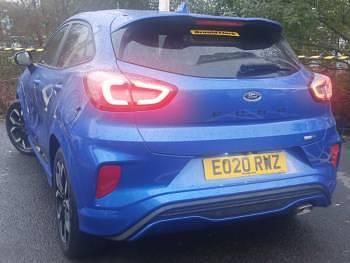 Used Ford Puma ST-Line X 155 HP (114 kW) 2020 Blue Hatchback