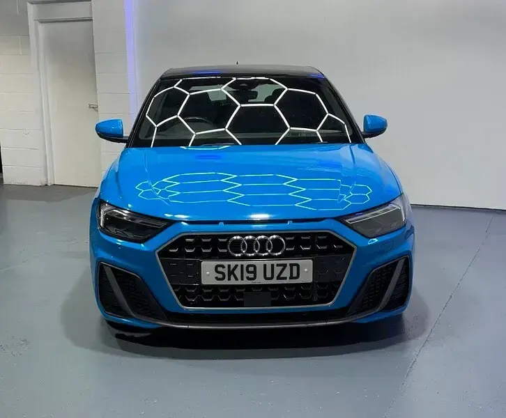 Used Audi A1 Sportback S-Line 2019 Blue Hatchback