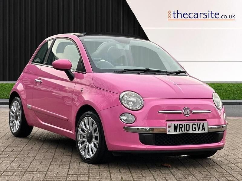 Used Fiat 500C Pop 69 HP (50 kW) 2010 Pink Cabriolet