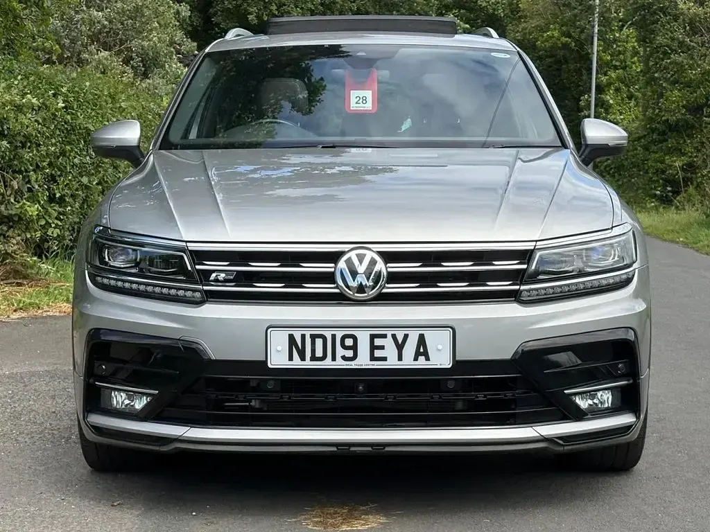 Used VW Tiguan R-line 150 HP (110 kW) 2019 Silver SUV