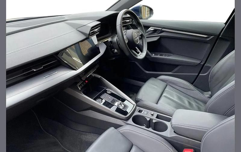 Used Audi A3 S-Line 148 HP (108 kW) 2023 Blue Hatchback