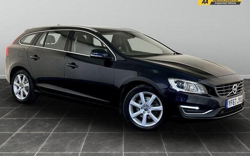 Blue Used 2017 Volvo V60 SE Lux Estate | £11,995 (Good price) - Image 1/2