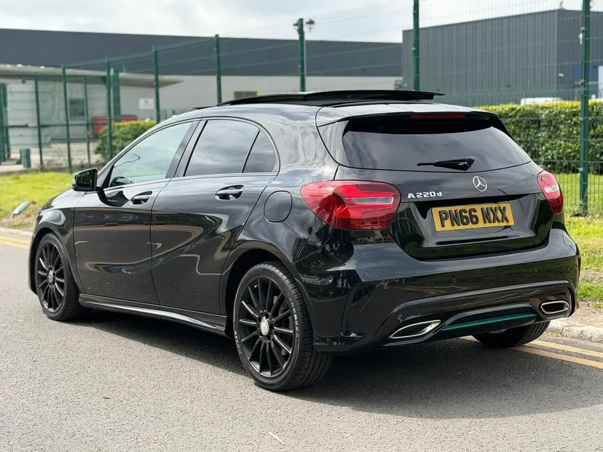 Used Mercedes A220 Premium 2016 Black Hatchback