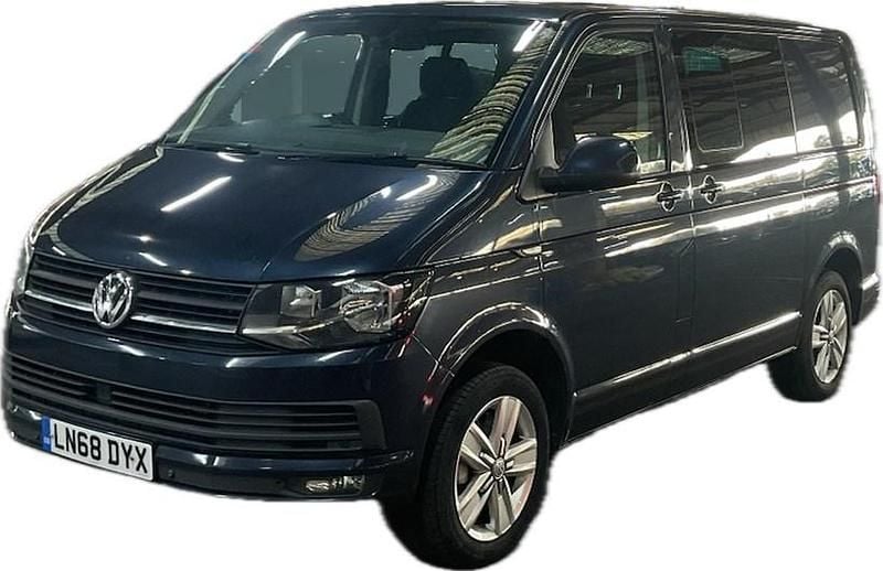 Blue Used 2018 VW T6 Highline Van | £14,995 (Good price) - Image 1/4