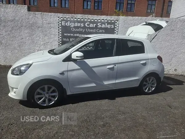Used Mitsubishi Mirage 79 HP (58 kW) 2016 White Hatchback