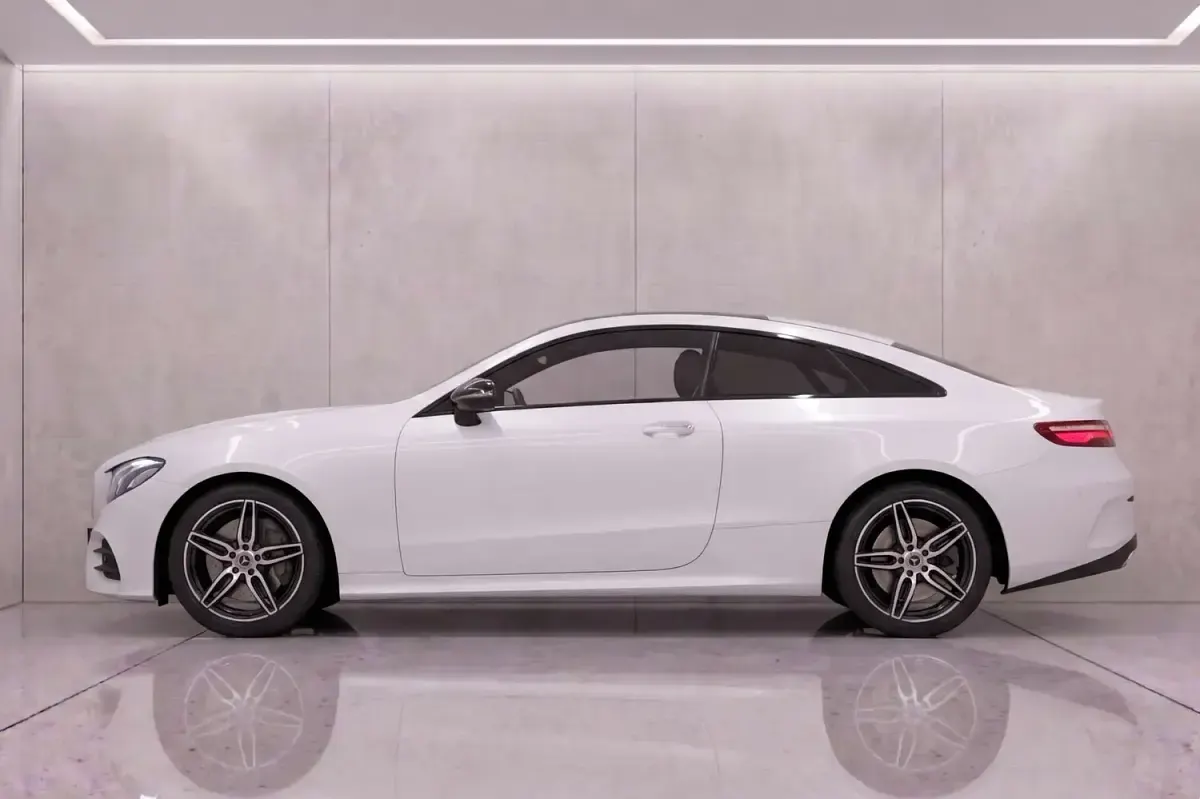 Used Mercedes E400 AMG Line Premium Plus 2018 Silver Coupe