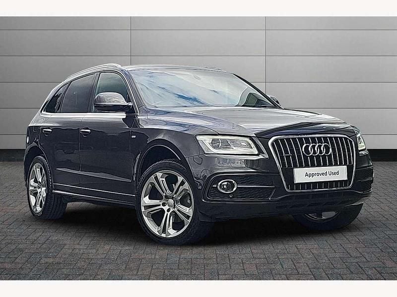 Grey Used 2016 Audi Q5 S-line plus SUV | £13,495 (Fair price) - Image 1/4