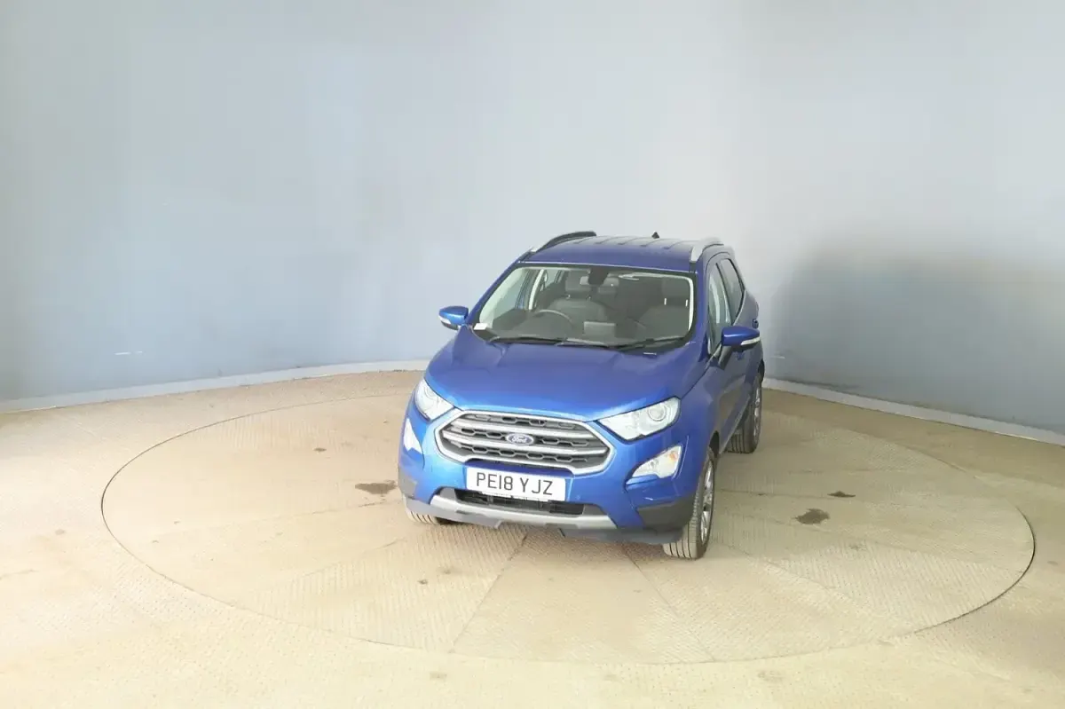 Used Ford Ecosport Titanium 125 HP (91 kW) 2018 Blue SUV
