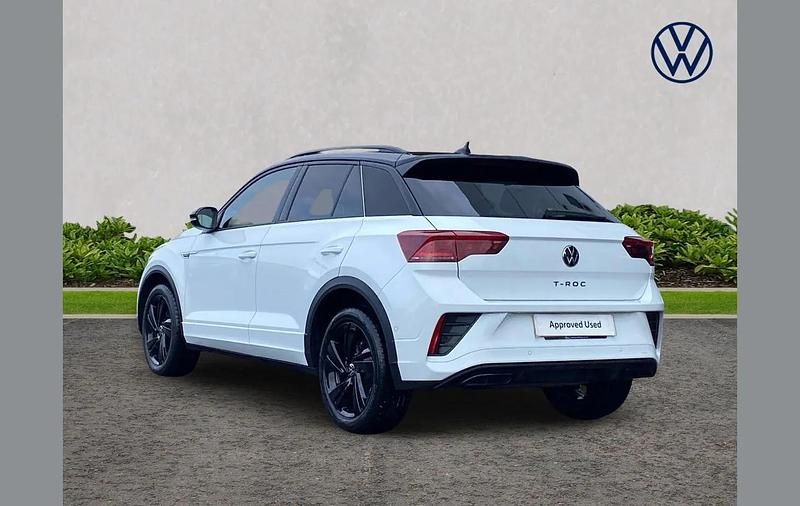 New VW T-Roc Black Edition 150 HP (110 kW) 2025 White SUV