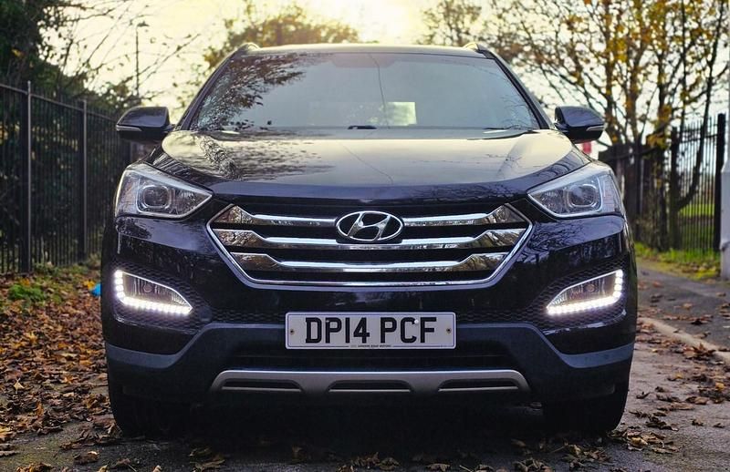 Used Hyundai Santa Fe Premium 194 HP (142 kW) 2014 Black SUV