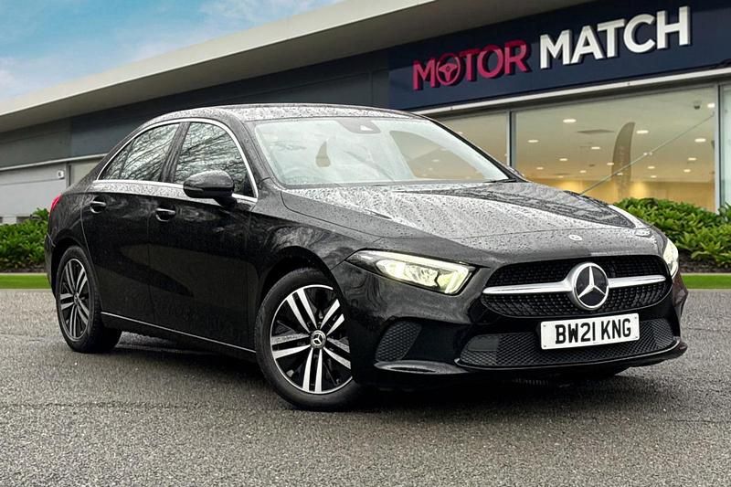 Used Mercedes A180 2021 Black Sedan
