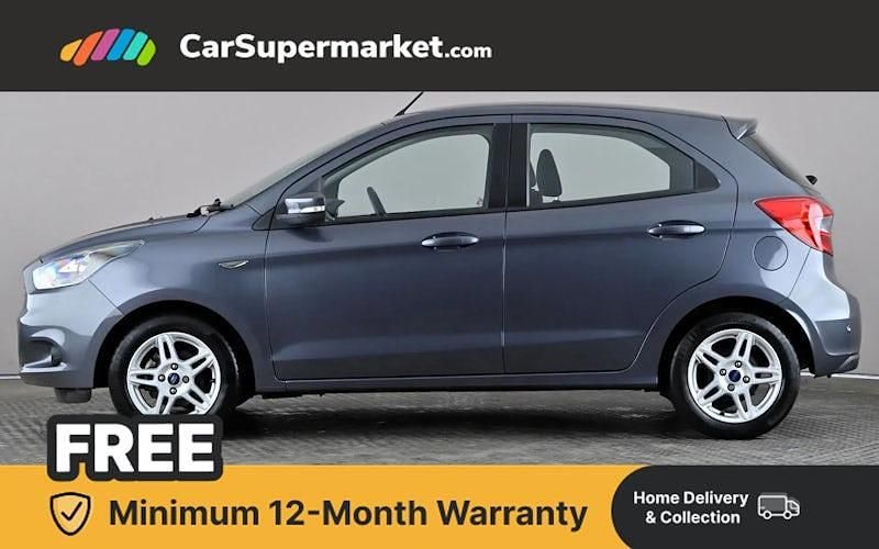 Used Ford Ka Plus Zetec 69 HP (50 kW) 2017 Grey Hatchback