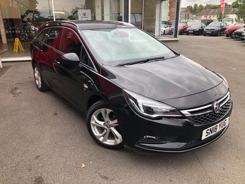 Black Used 2018 Vauxhall Astra SRi Estate | £13,695 - Image 1/4