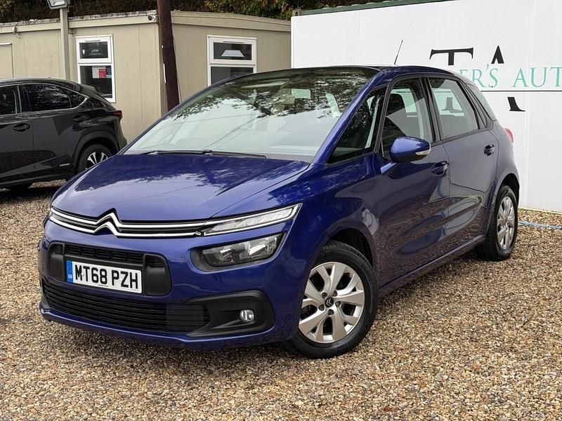 Used Citroën C4 PureTech 2018 Blue MPV