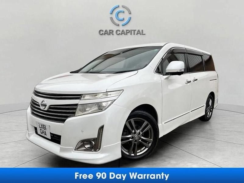 White Used 2012 Nissan Elgrand MPV | £11,900 (A bit pricey) - Image 1/4