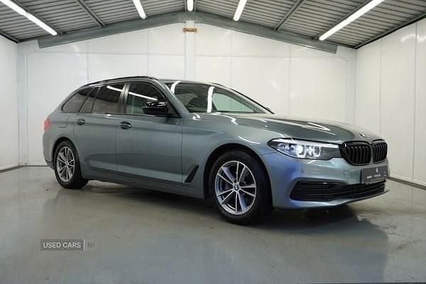 Used BMW 520 2018 Blue Estate