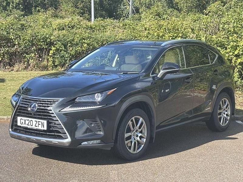 Black Used 2020 Lexus NX300h SUV | £21,700 (Good price) - Image 1/4