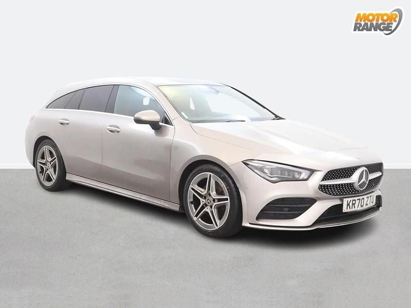Used Mercedes CLA220 AMG Line Premium Plus 2020 Silver Sedan