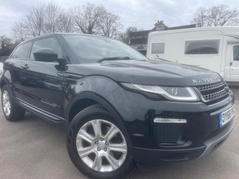 Used Land Rover Range Rover evoque SE 2016 Black Coupe