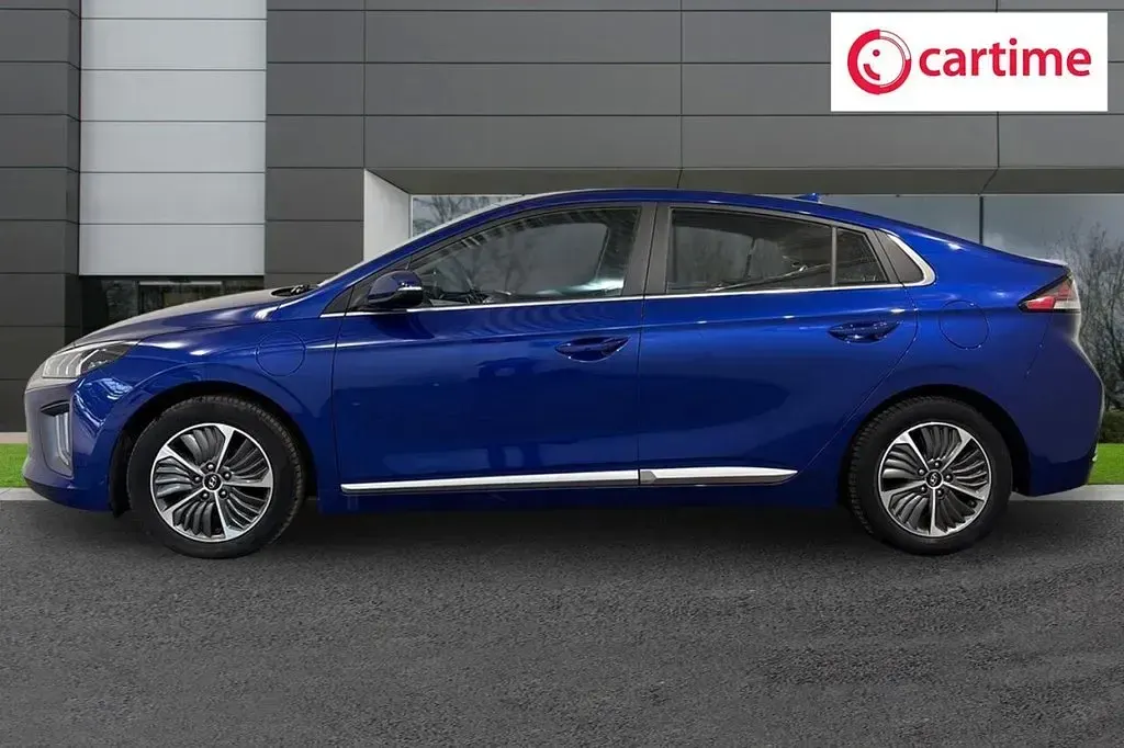 Used Hyundai Ioniq Premium 141 HP (103 kW) 2021 Blue Hatchback