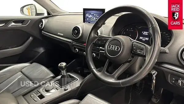 Used Audi A3 Sport 116 HP (85 kW) 2019 White Sedan