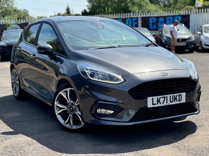 Grey Used 2021 Ford Fiesta ST-Line X Hatchback | £11,290 (Good price) - Image 1/4