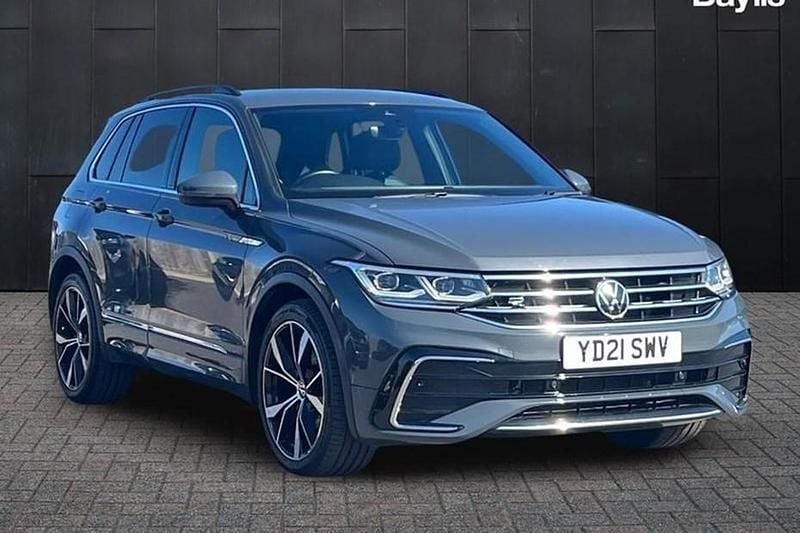 Used VW Tiguan R-line 150 HP (110 kW) 2021 Grey SUV