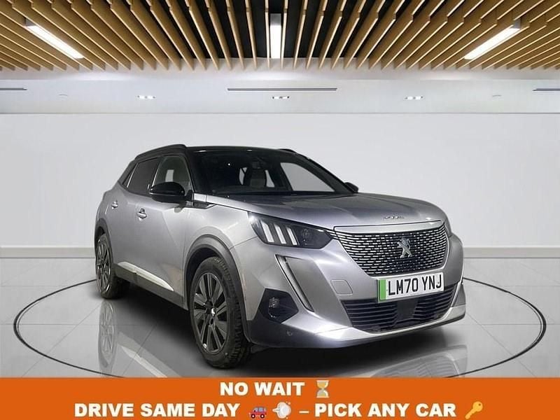 Grey Used 2020 Peugeot e-2008 GT SUV | £10,799 (Fair price) - Image 1/3